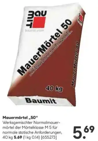 Hellweg Mauermörtel 50 Angebot