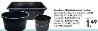 Hellweg Baueimer, Mörtelkübel und -kasten Angebot