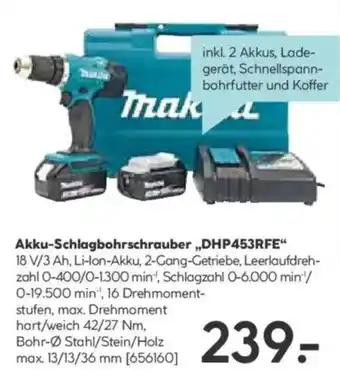 Hellweg Akku-Schlagbohrschrauber DHP453RFE Angebot