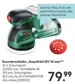 Hellweg Exzenterschleifer,,Easy Orbit 18V-10 solo Angebot