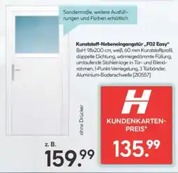 Hellweg Kunststoff-Nebeneingangstür Angebot