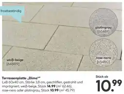 Hellweg Terrassenplatte Dima Angebot