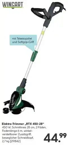 Hellweg Elektro-Trimmer RTX 450-28 Angebot