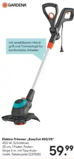 Hellweg Elektro-Trimmer EasyCut 450/25 Angebot