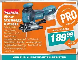 Let's Do It Baumarkt Akku- Stichsäge DJV181Z Angebot