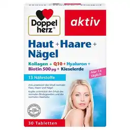 dm aktiv Haut + Haare + Nägel Tabletten dm Angebot