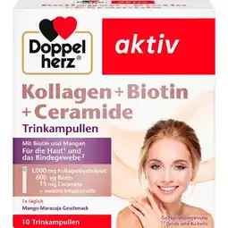 dm aktiv Kollagen + Biotin + Ceramide Trinkampullen dm Angebot