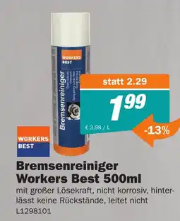 Let's Do It Baumarkt Bremsenreiniger Workers Best Angebot