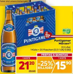 Billa Puntigamer Märzen Angebot
