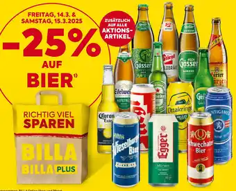 Billa Auf bier Angebot