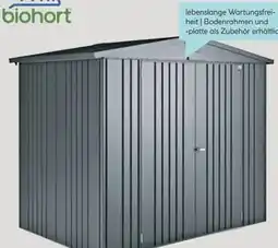 Hellweg Biohort Metall-Gerätehaus Europa Angebot