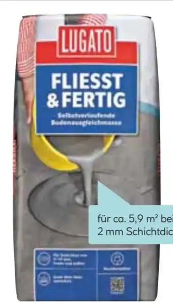 Hellweg Lugato Bodenausgleichmasse Fliesst-Fertig Angebot