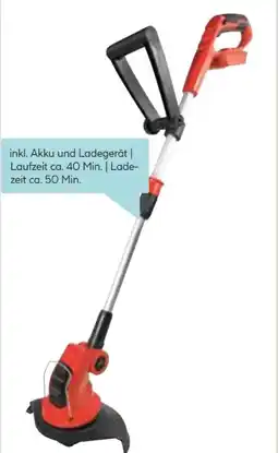 Hellweg Basic Akku-Rasentrimmer-Set Angebot