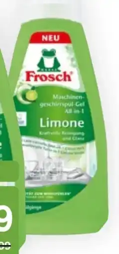 Bipa Frosch Maschinengeschirrspül-Gel Limone Angebot