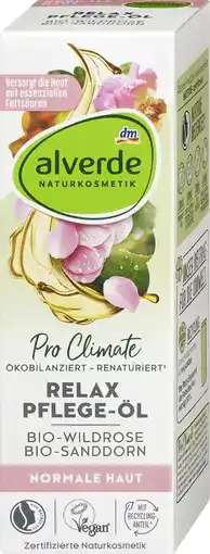 dm Alverde Pro Climate Relax Pflege-Ö Angebot