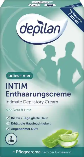 dm depilan Enthaarungscreme Intimbereich Angebot