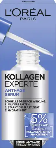 dm L'Oréal Paris Serum Anti Age Kollagen Experte Angebot