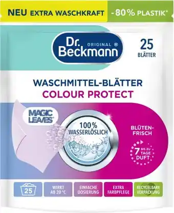 dm Dr. Beckmann Waschmittel Blätter Angebot