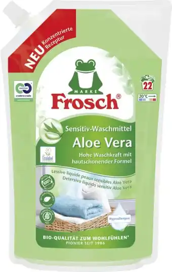 dm Frosch Flüssig Waschmittel Angebot