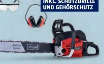 Hofer Scheppach Benzin-Kettensäge CSP560S Angebot