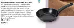 Tchibo Eduscho Mini-pfanne mit antihaftbeschichtung Angebot