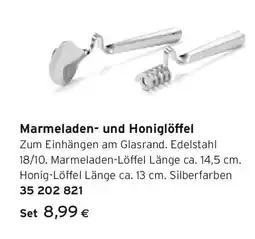 Tchibo Eduscho Marmeladen- und honiglöffel Angebot