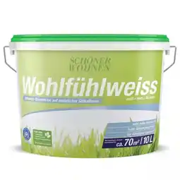 Hellweg Mineral-Wandfarbe „Wohlfühlweiss“ 929774 HELLWEG Angebot