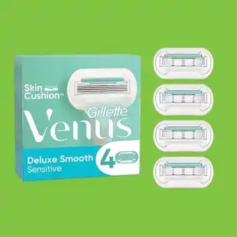 0815 Gillette Venus Rasierklingen Deluxe Smooth Sensitive Angebot