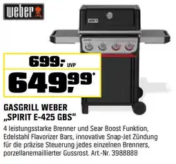 OBI Gasgrill weber ,,spirit e-425 gbs Angebot