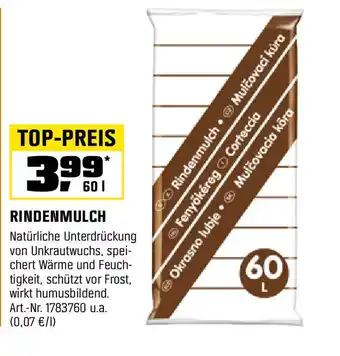 OBI Rindenmulch Angebot