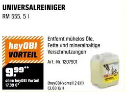 OBI Universalreiniger Angebot