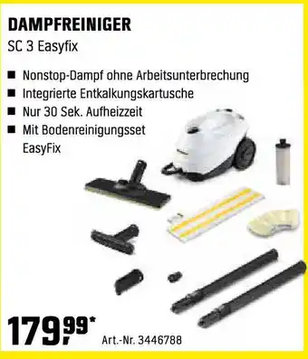 OBI Dampfreiniger Angebot