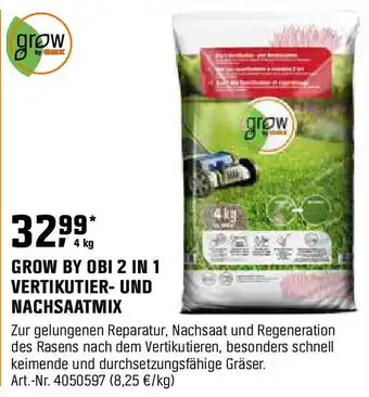 OBI Grow by obi 2 in 1 Angebot