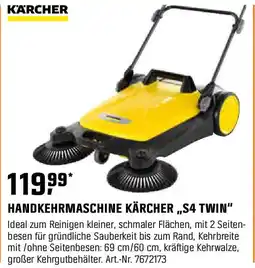 OBI Handkehrmaschine kärcher „,s4 twin Angebot