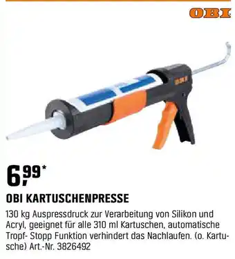 OBI Obi kartuschenpresse Angebot