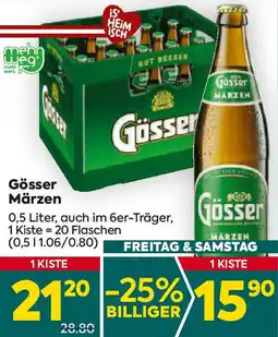 Billa Gösser Märzen Angebot