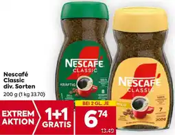 Billa Nescafé Classic Angebot