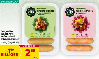 Billa Rostbrat- würstel od. Cheezi-Griller Angebot