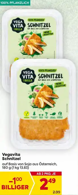 Billa Schnitzel Angebot