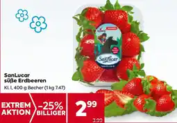 Billa süße Erdbeeren Angebot