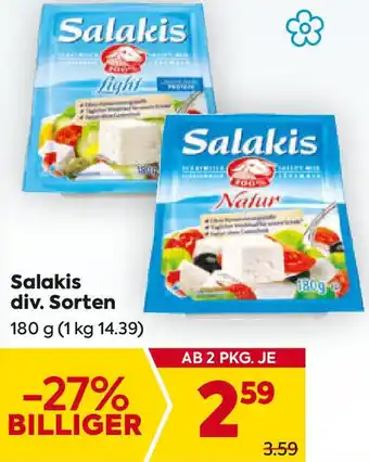 Billa Salakis Angebot