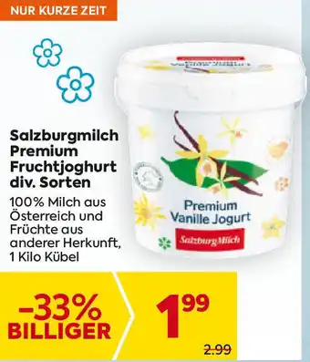 Billa Premium Fruchtjoghurt Angebot