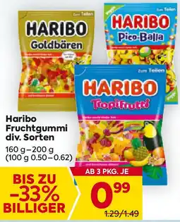 Billa Fruchtgummi Angebot