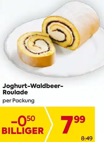 Billa Joghurt-Waldbeer- Roulade Angebot