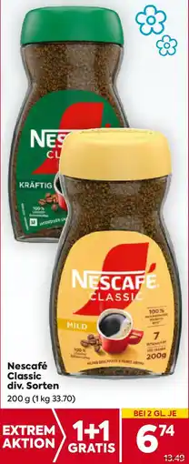 Billa Nescafé Classic Angebot