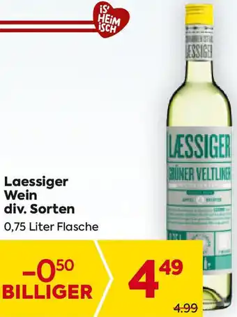 Billa Wein Angebot