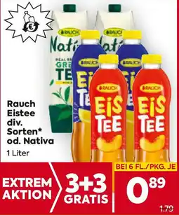 Billa Eistee od. Nativa Angebot