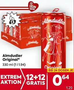 Billa Almdudler Original Angebot