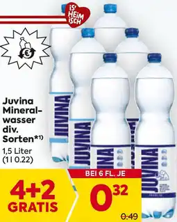 Billa Mineral- wasser Angebot