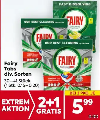 Billa Fairy Tabs Angebot